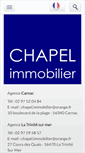 Mobile Screenshot of chapelimmo.com